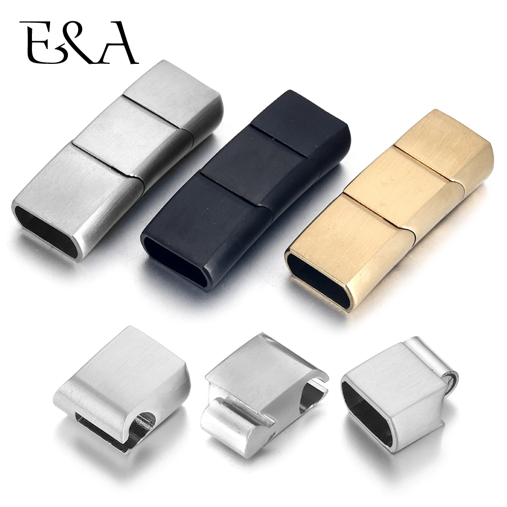 Jewelry Making Metal Supplies - Cierre extendido de acero inoxidable, cierres