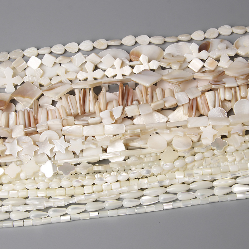 Jewelry Making Using Beads - Cuentas de concha de nácar de