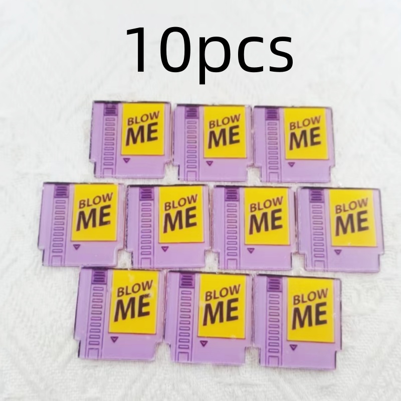 Jewelry Making Videos - 10 Uds. Colgante acrílico para consola