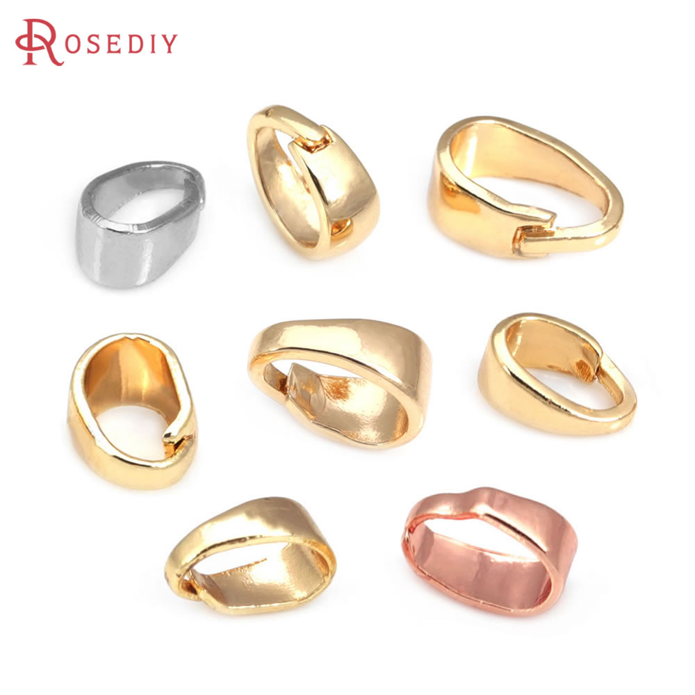 Jewelry Making Metal Supplies - 7x3,5 MM 6x4MM 7x5MM 9x4MM 18K