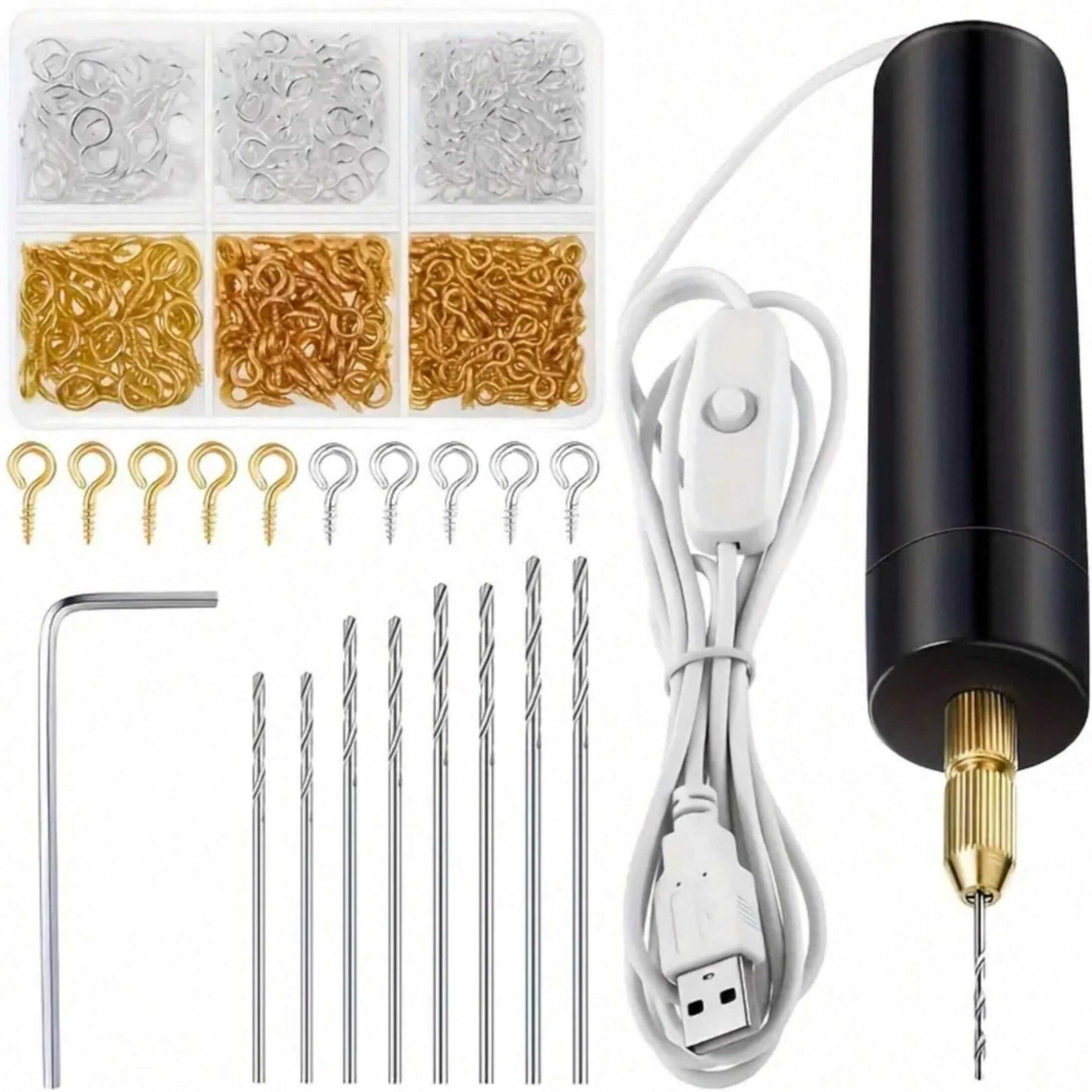 Jewelry Making Vise - 【Juego de mini taladros eléctricos】Juego de