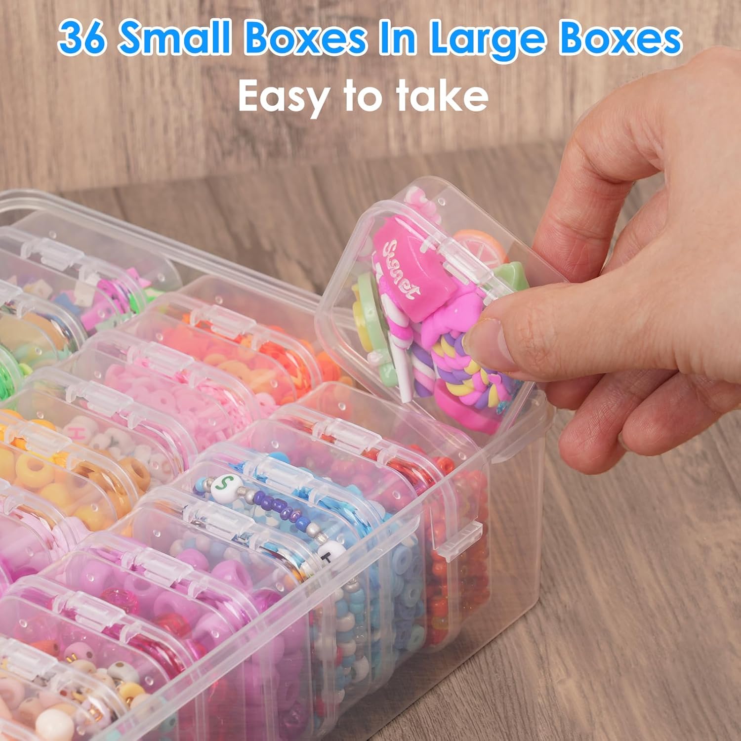 Caja de Almacenamiento de Plás - Jewelry Making Using Beads reseña y precio
