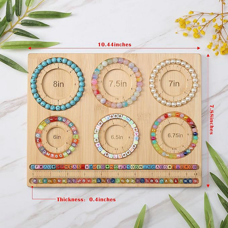 Tablero de cuentas de bambú, m - Jewelry Making Using Beads reseña y precio
