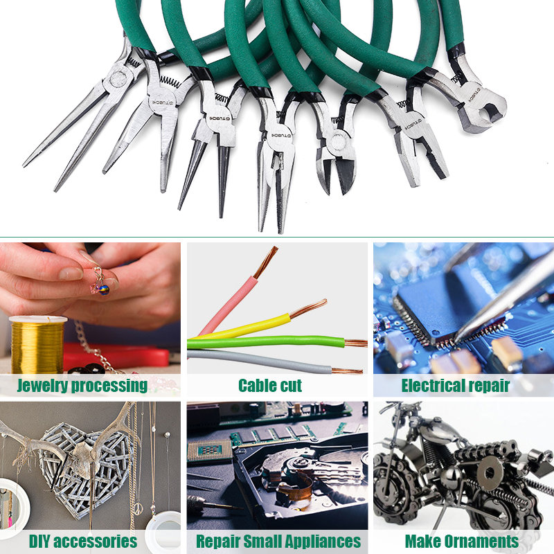 Juego de herramientas para hac - Jewelry Making Needle Nose Pliers reseña y precio