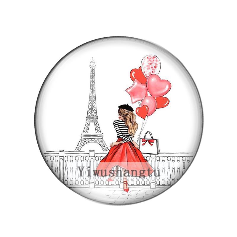 Cabujón redondo de cristal par - Jewelry Making Paris reseña y precio