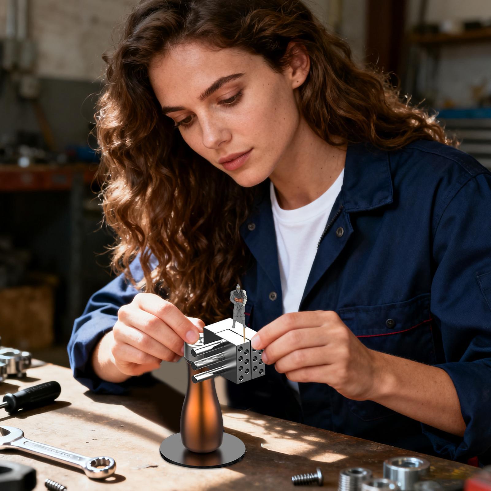 Banco de mesa con tornillo de  - Jewelry Making Vise reseña y precio