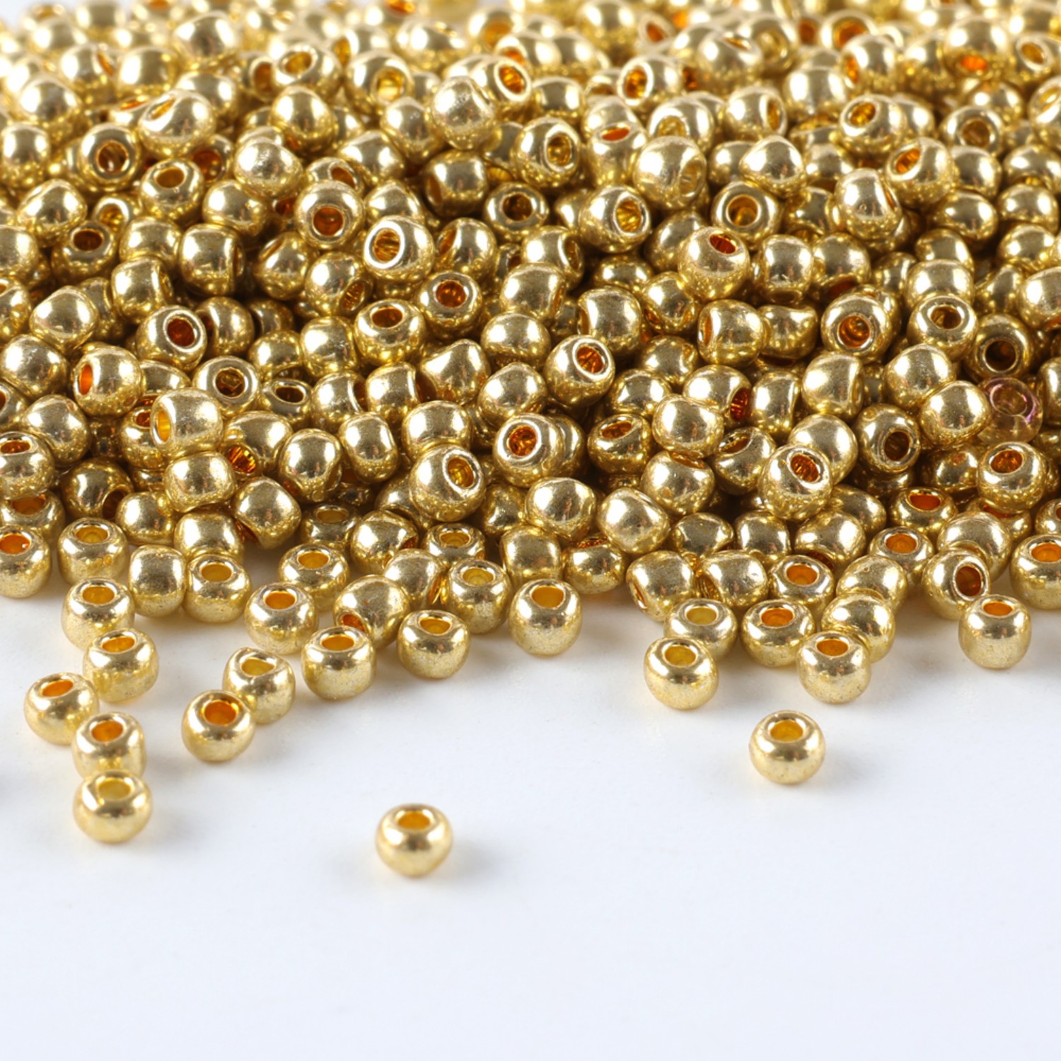 Cuentas Redondas Metálicas CJ  - Seed Bead Tube reseña y precio