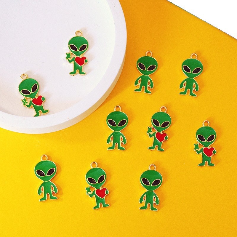 10 piezas de colgantes de alea - Jewelry Making Party reseña y precio