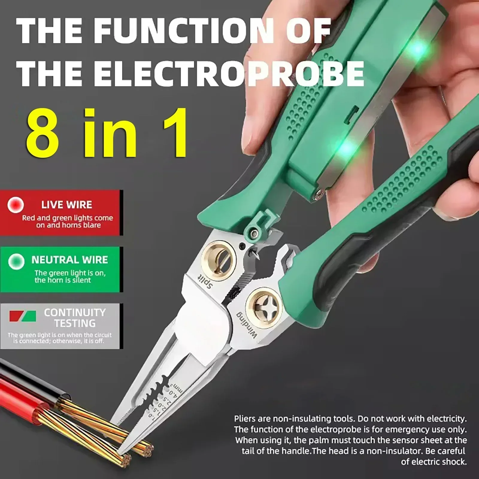 Pelacables de acero inoxidable - Jewelry Making Needle Nose Pliers reseña y precio