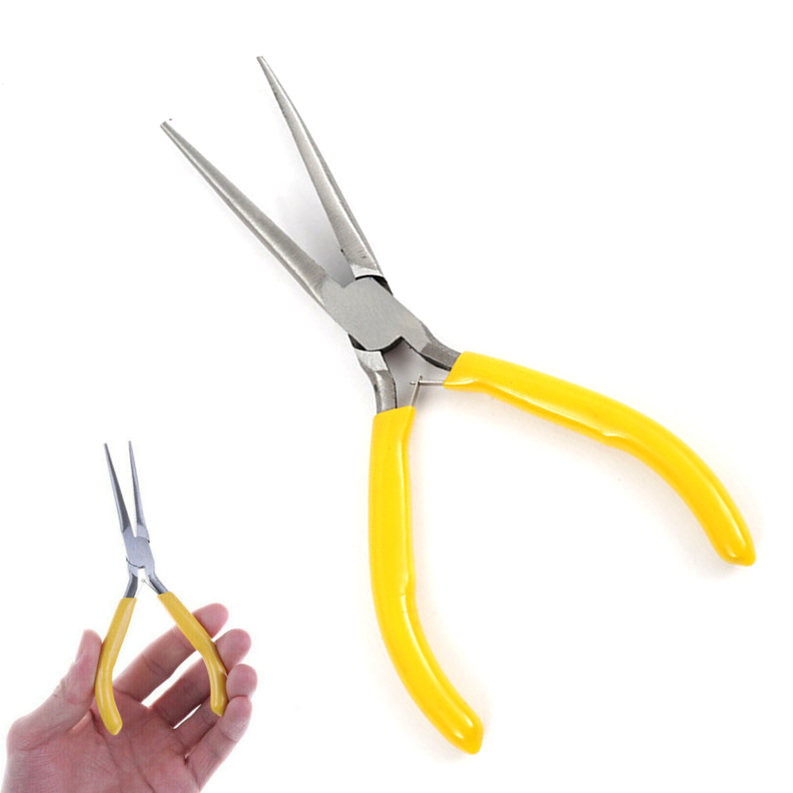 Alicates de punta larga multif - Jewelry Making Needle Nose Pliers reseña y precio