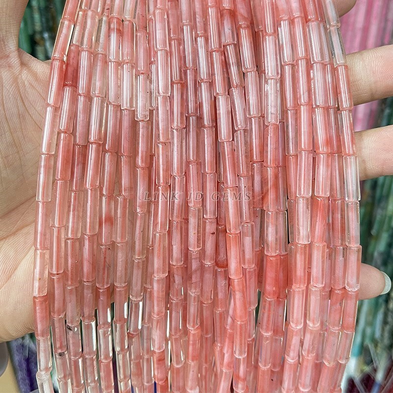 Tubo de piedra de Aventurina d - Seed Bead Tube reseña y precio