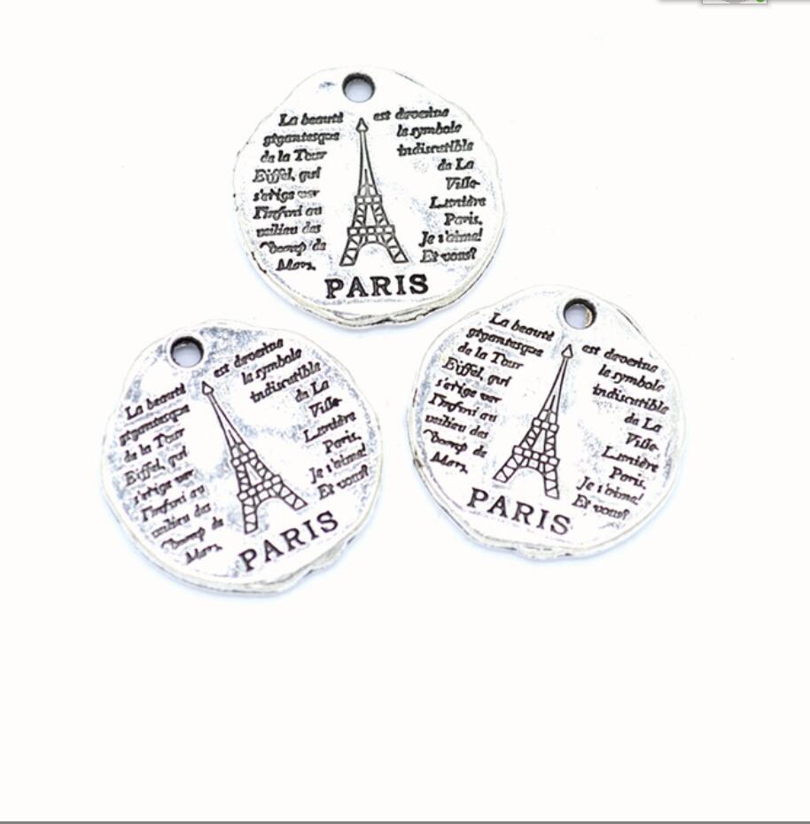 5 piezas de dijes redondos de  - Jewelry Making Paris reseña y precio