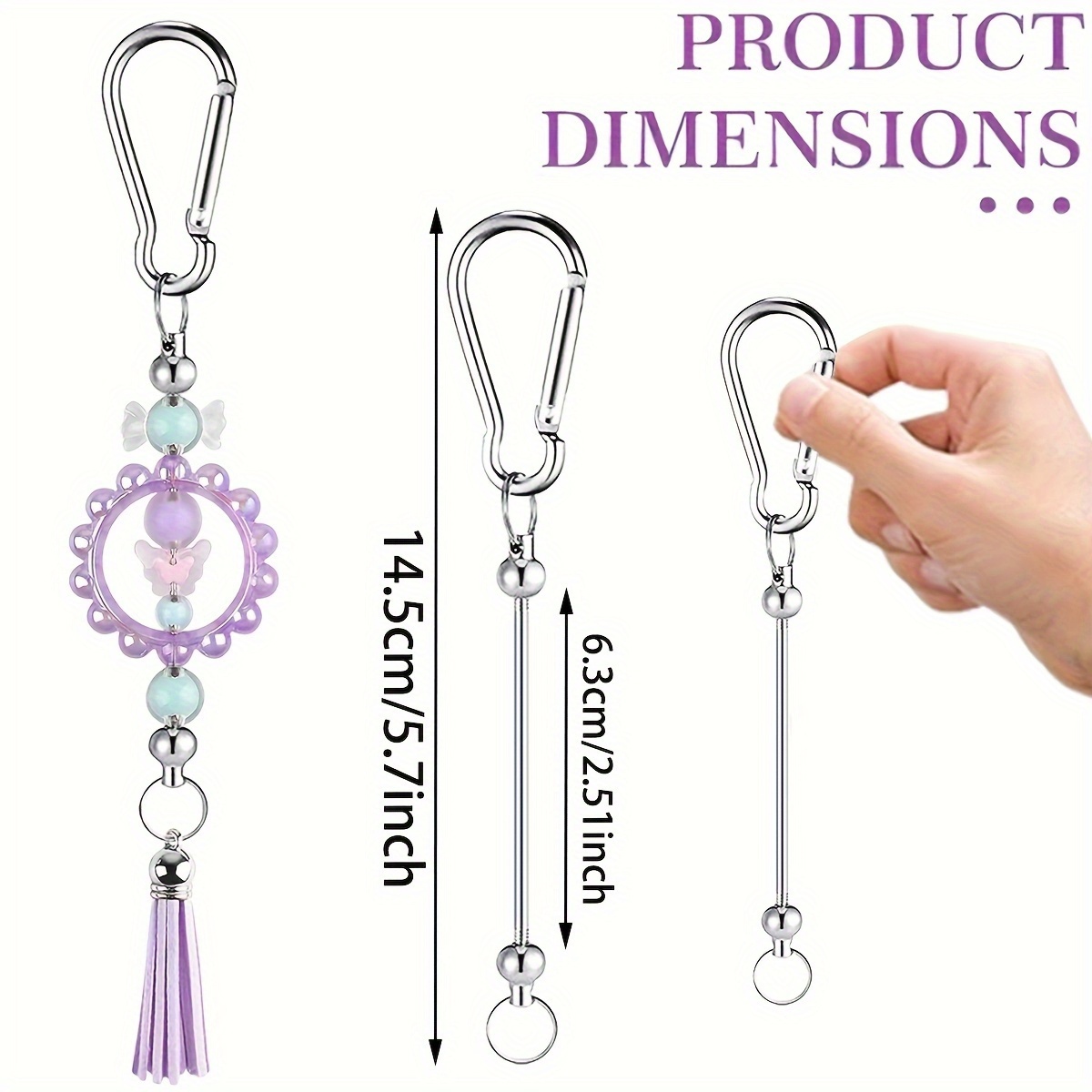 10 piezas de llaveros multiuso - Jewelry Making Using Beads reseña y precio