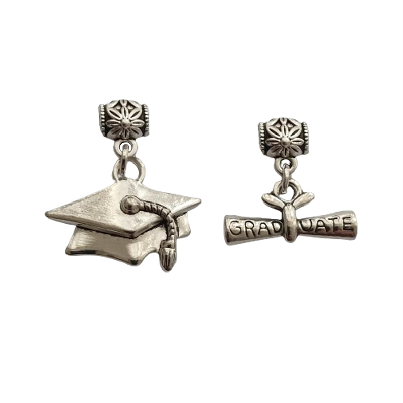 Dijes para sombrero de graduac - Jewelry Making Diploma reseña y precio