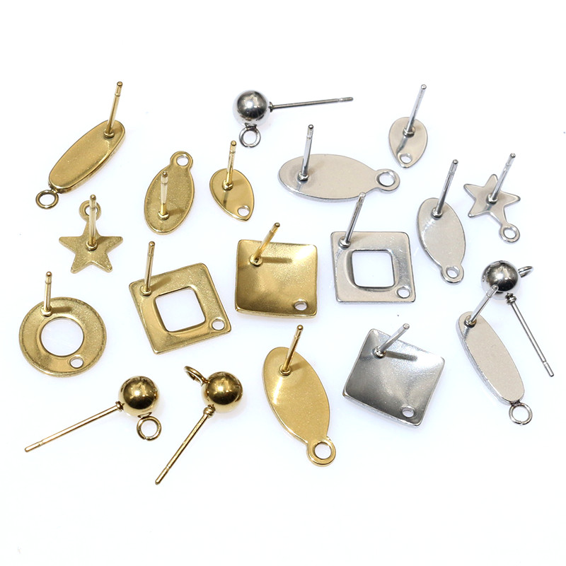 20 piezas de acero inoxidable, - Jewelry Making Metal Supplies reseña y precio