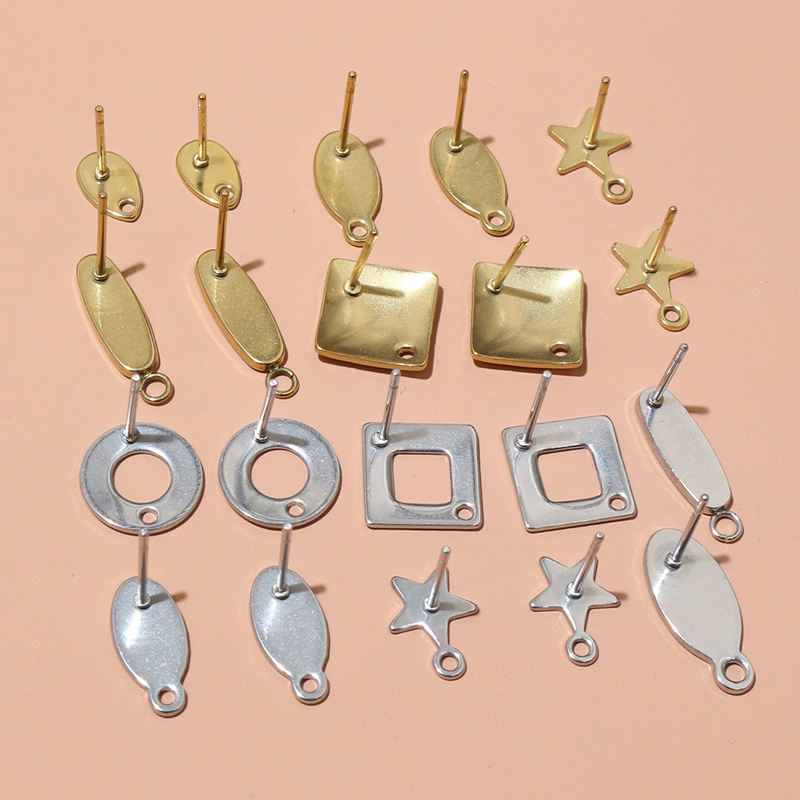 20 piezas de acero inoxidable, - Jewelry Making Metal Supplies reseña y precio