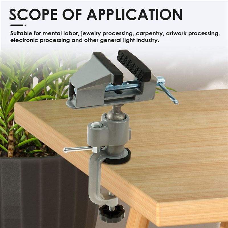 Tornillo de Banco Mini de Últi - Jewelry Making Vise reseña y precio