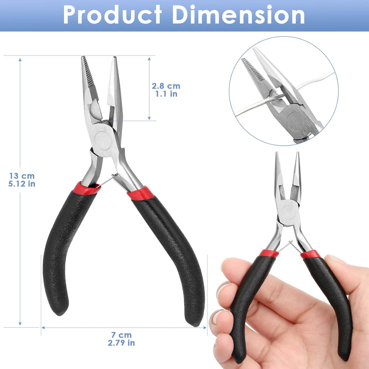 Alicates de punta fina para la - Jewelry Making Needle Nose Pliers reseña y precio