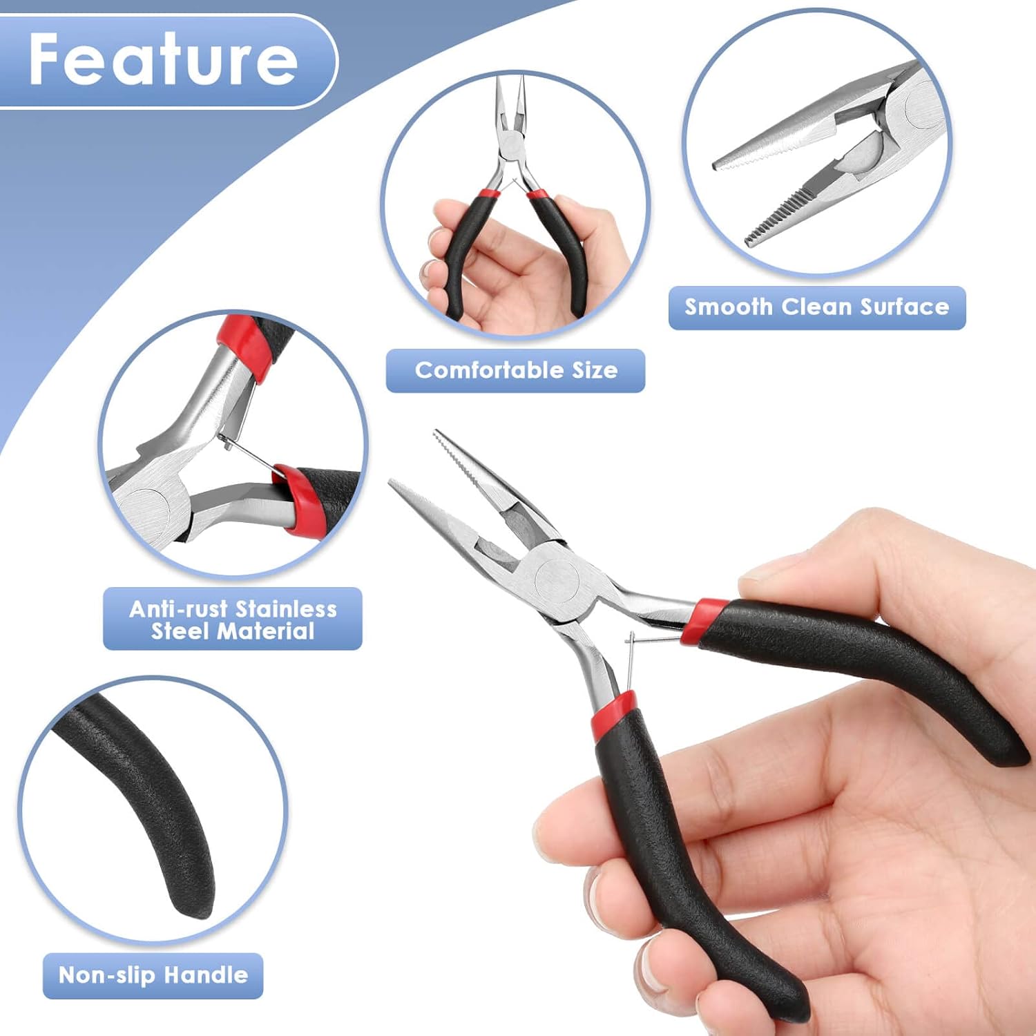 Alicates de punta fina para la - Jewelry Making Needle Nose Pliers reseña y precio