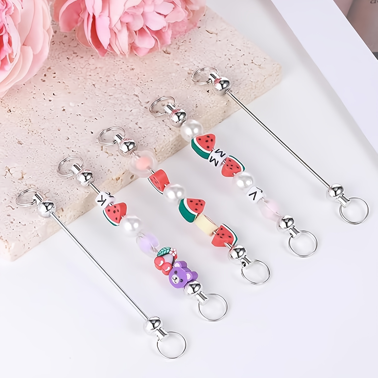25 Piezas Perfectas de Llavero - Jewelry Making Using Beads reseña y precio